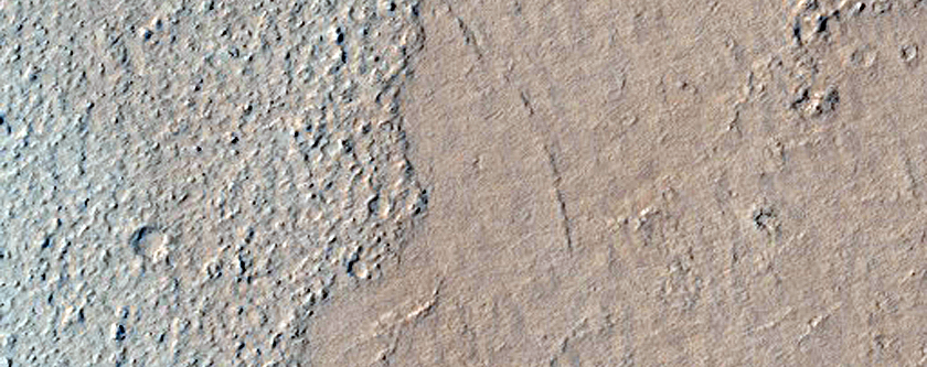 Streamlined Feature in Marte Vallis
