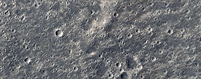 Intersection of Crater Rays
