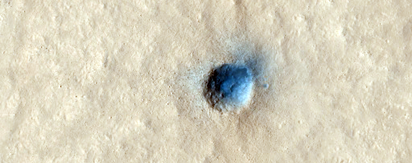 Very Recent Small Crater
