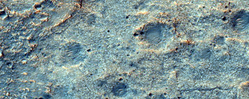 Candidate ExoMars Landing Site in Oxia Palus Region
