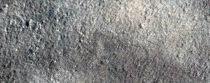 Crater Ejecta Contact
