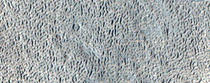Crater on Lobate Apron
