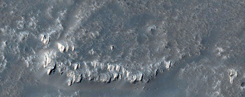 Area of Dust-Raising in Viking 1 Image 056A24
