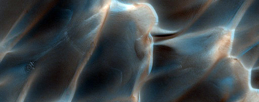 Dunes in North Polar Erg
