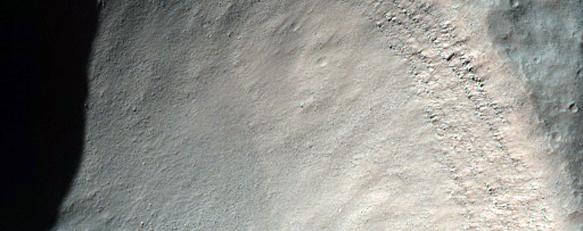 Monitor Crater Slope in Solis Planum
