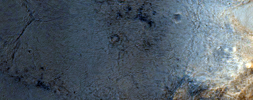 Chaotic Terrain Near Nili Fossae
