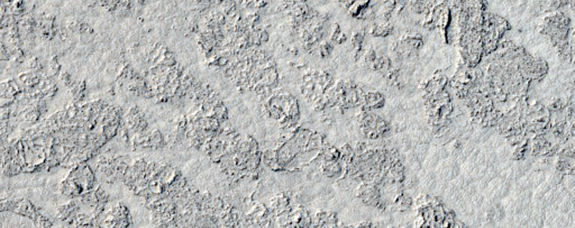 Flood Lavas South of Athabasca Valles
