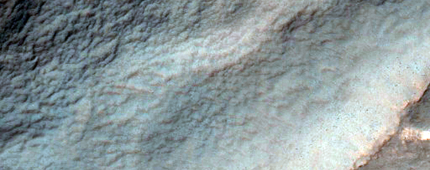 Outcrop North of Hellas Planitia
