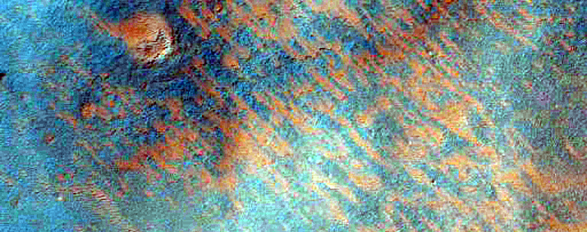 Possible Gray Hematite in Capri Chasma
