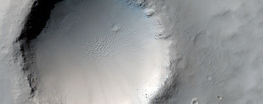 Flow Ejecta Interacting with Small Craters
