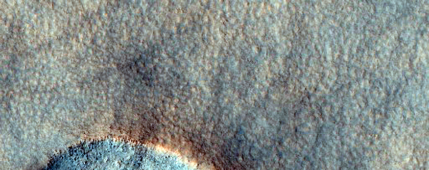 Crater on Northern Plains
