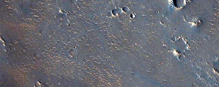Streamlined Features in Granicus Valles
