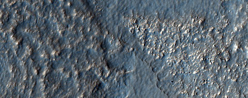 Channels in Lyot Crater
