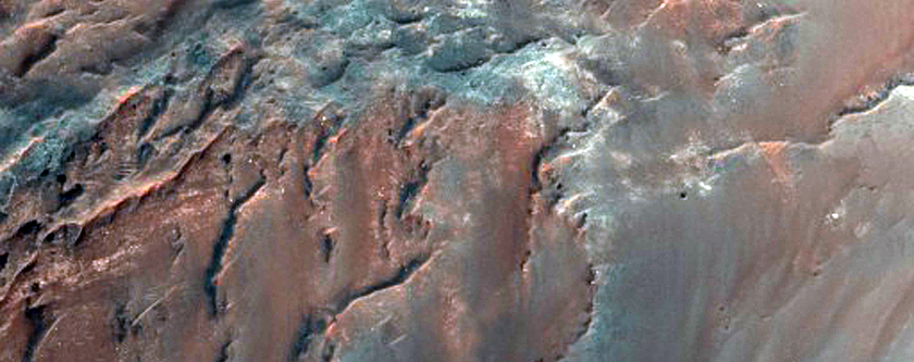 Dulovo Crater Region Barchan Dunes

