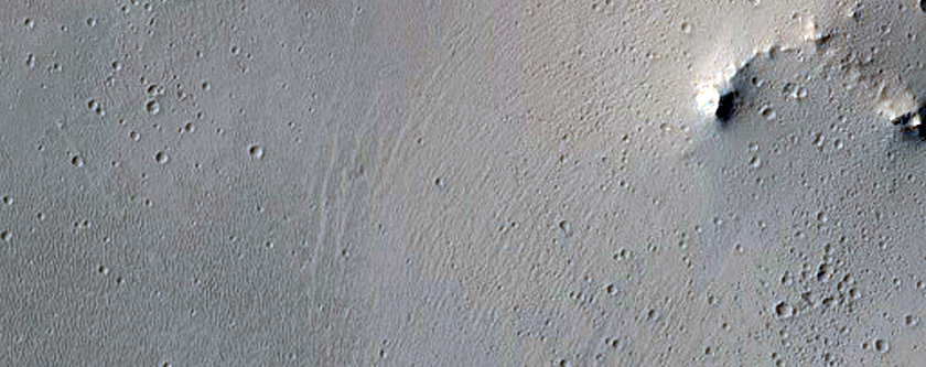 Secondary Crater Field in Arabia Region
