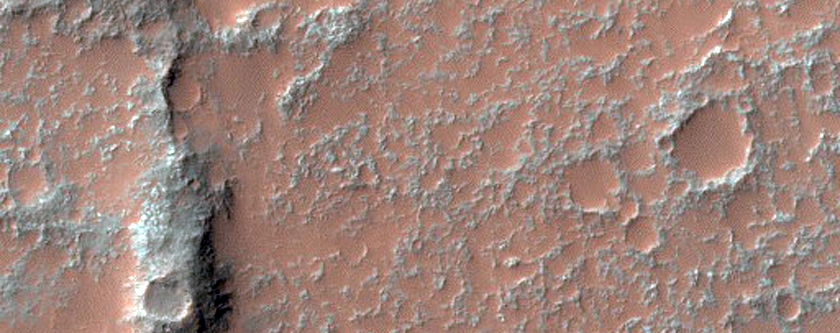 Cones in Valles Marineris
