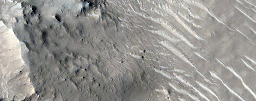 Large Well-Preserved Impact Crater
