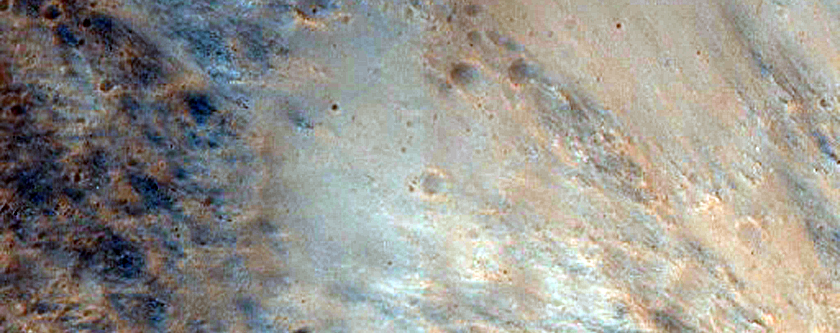 Bedrock in Libya Montes

