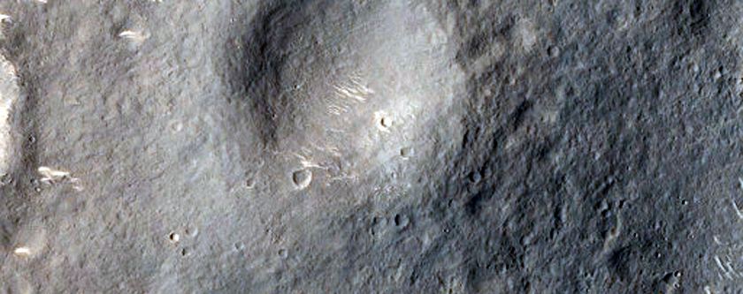 Cratered Cone in Amenthes Region
