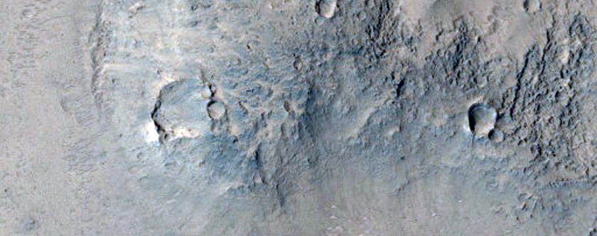 Fractured Crater Fill
