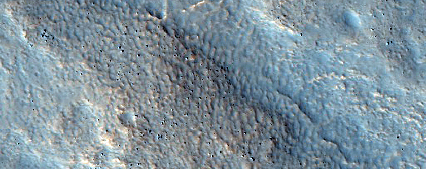 Vivero Crater Ejecta
