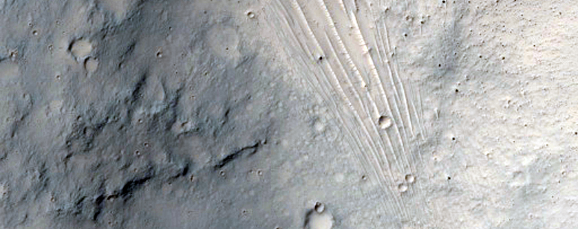 Well-Preserved Impact Crater

