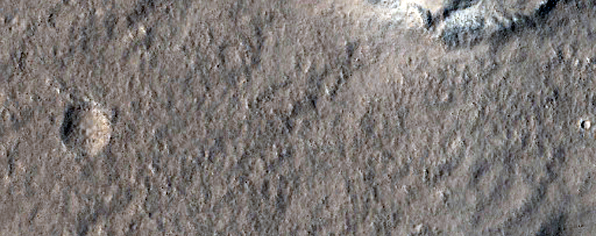 Mounds in Utopia Planitia
