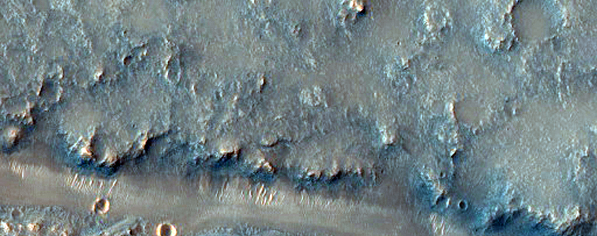 Landforms in the Northeast Syrtis Major Region

