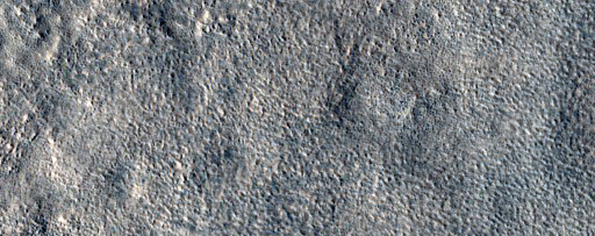 Region Near Viking Lander 2 Site
