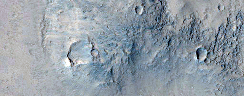 Fractured Crater Fill
