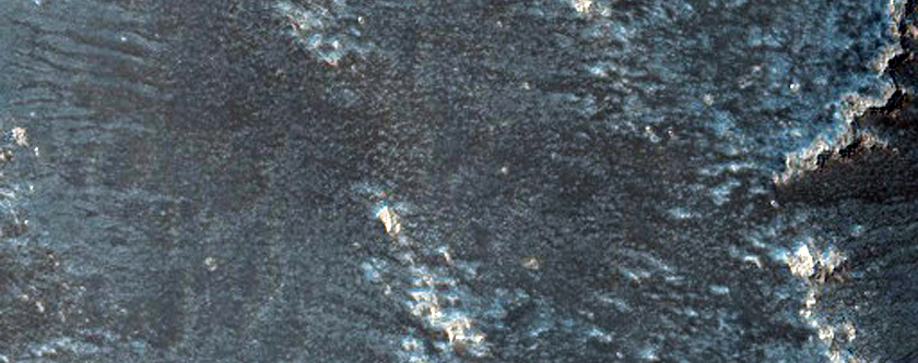 Pitted Cone in Syria Planum
