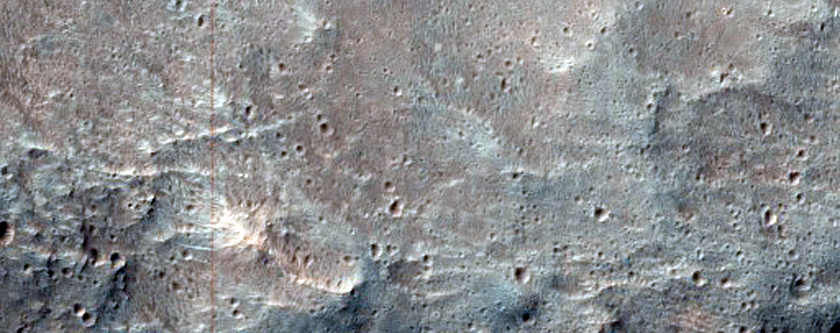 Basin at Terminus of Parana Valles and Loire Valles Systems
