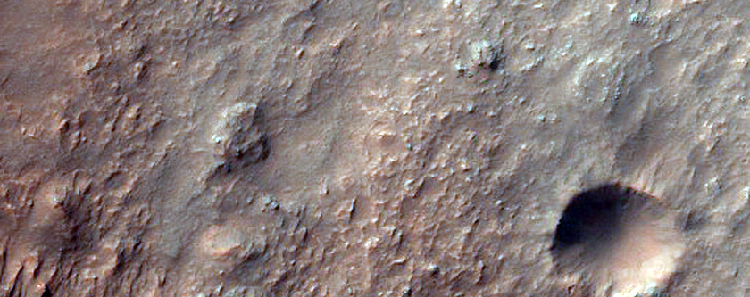 Layered Bedrock in North Hellas Planitia
