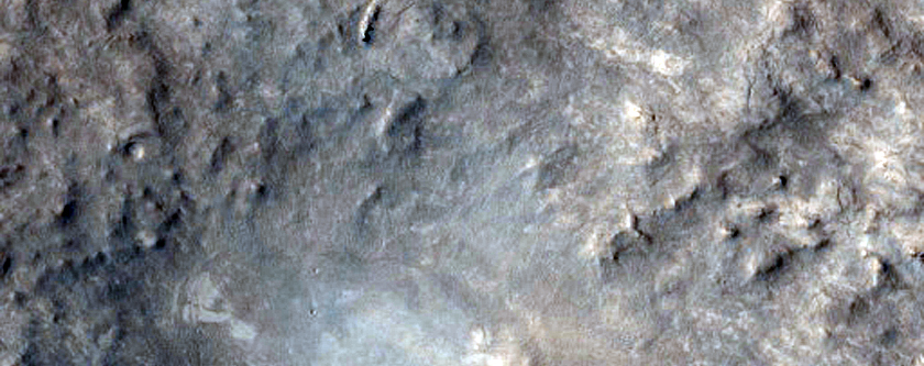 Trough Northwest of Nili Fossae
