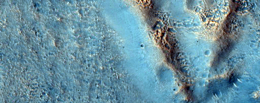 Landforms in Utopia Planitia
