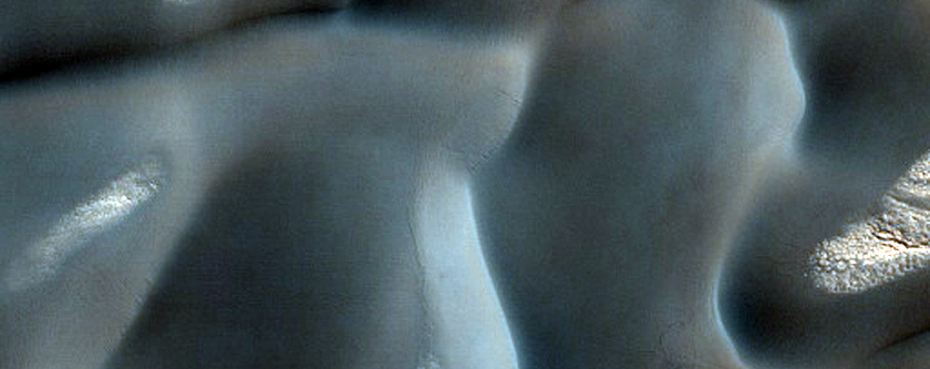 North Polar Gypsum Dunes

