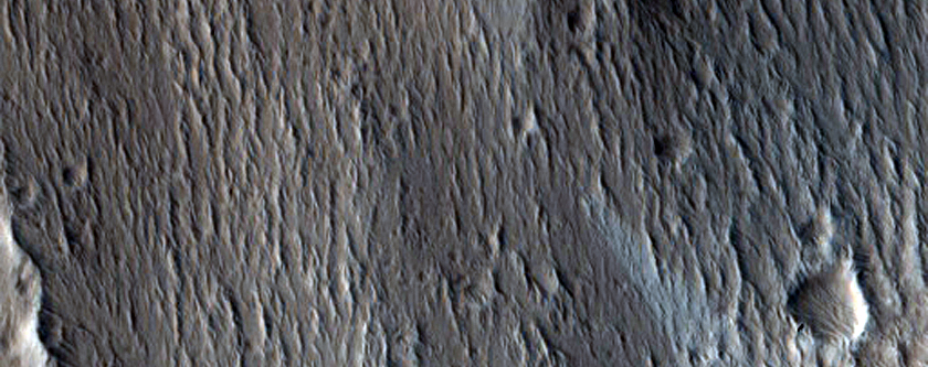 Scarp in Olympus Mons Aureole
