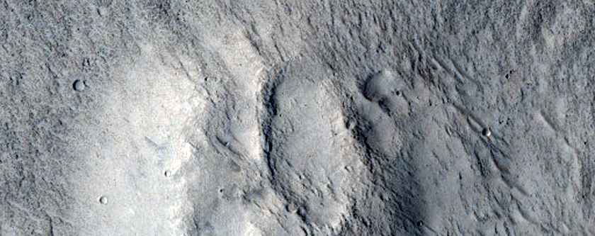 Mound in Utopia Planitia

