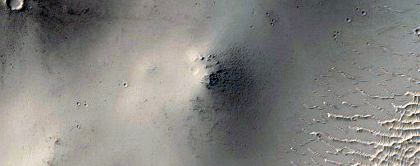 Crater Drainage in Terra Sabaea
