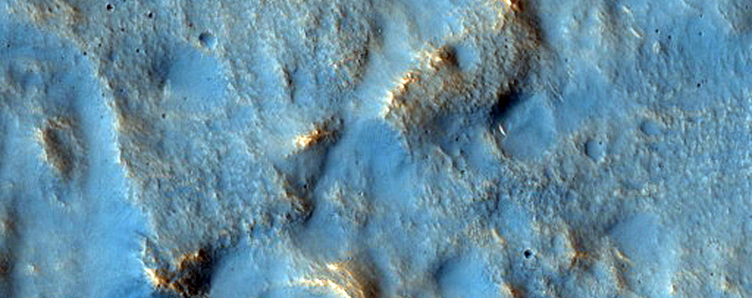 Landforms in Utopia Planitia
