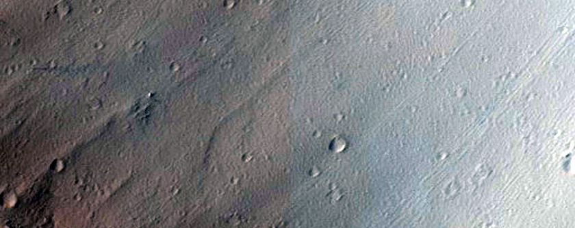 Slumping in Tharsis Tholus

