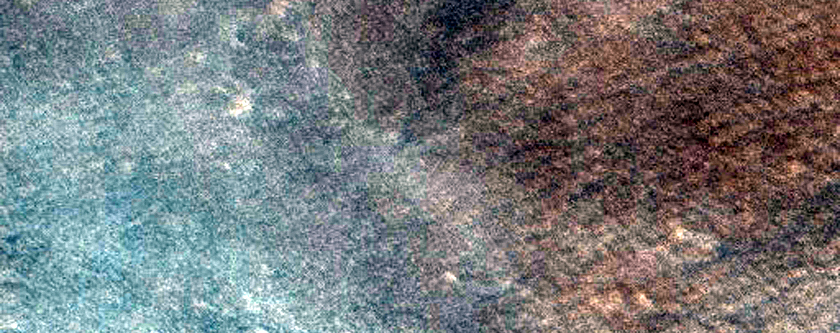 Pavonis Mons Summit Region

