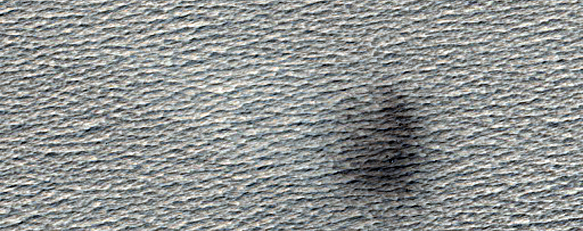 Candidate Recent Impact Site
