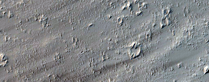 Pits on Arsia Mons
