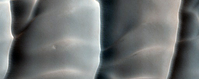 North Polar Gypsum Dunes
