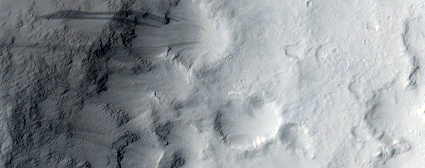 Streamlined Shapes in Marte Vallis
