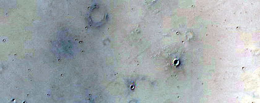 Rim of Flaugergues Crater