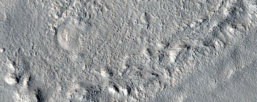 Channel in Utopia Planitia
