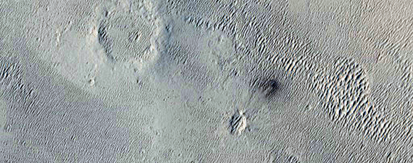 Candidate Recent Impact Site
