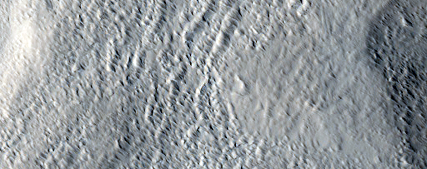 Valleys in Acheron Fossae
